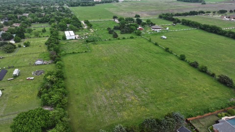 Land aerial — wide view